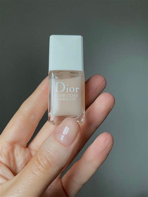 dior abricot base coat review|Dior nail polish reviews.